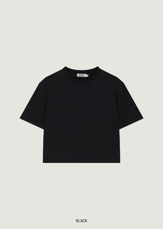 GRVR APPLIQUE T-SHIRT