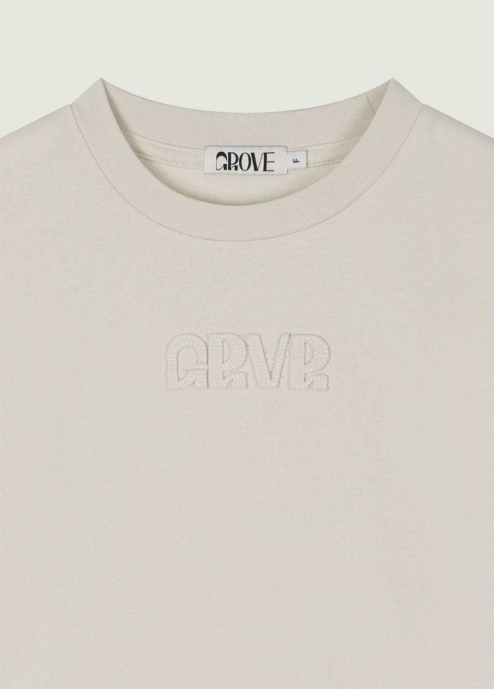 GRVR APPLIQUE T-SHIRT