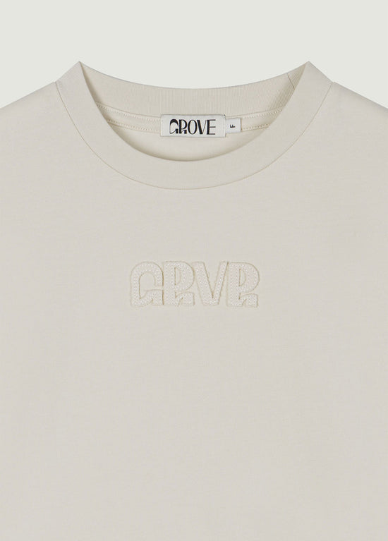 GRVR APPLIQUE T-SHIRT