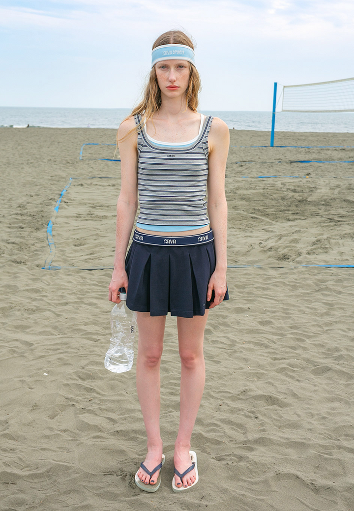 PIA PLEATED SKIRT