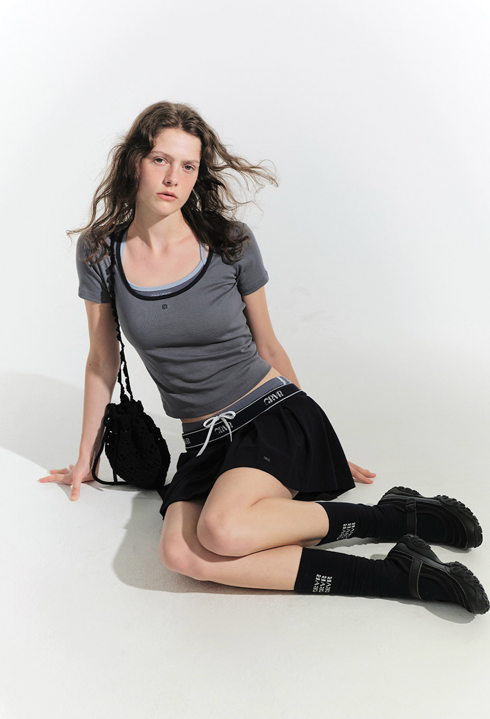 PIA PLEATED SKIRT