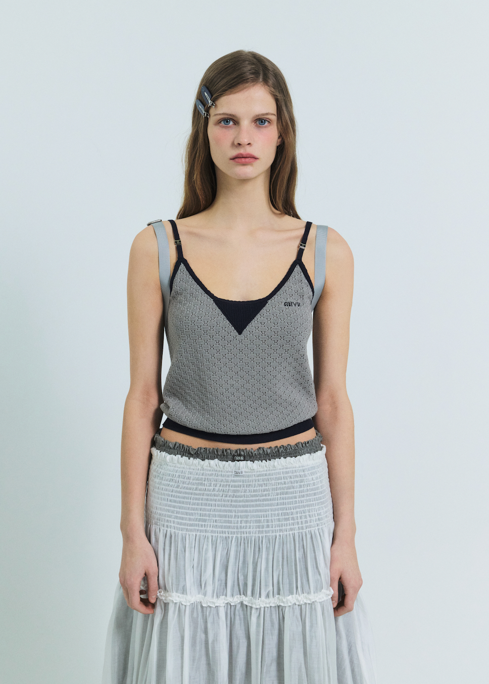 CLORIN KNIT SLEEVELESS