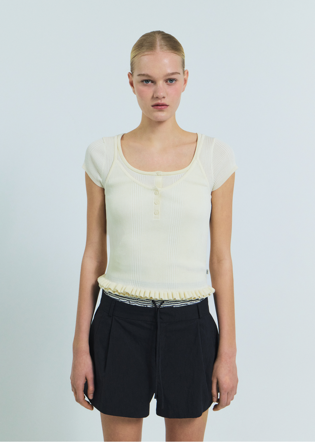 MEGANE H/S KNIT