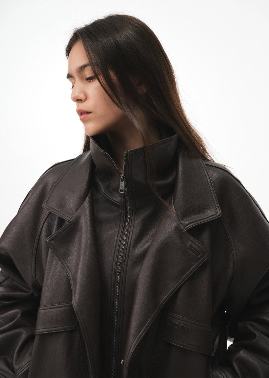 ELSA LEATHER JUMPER