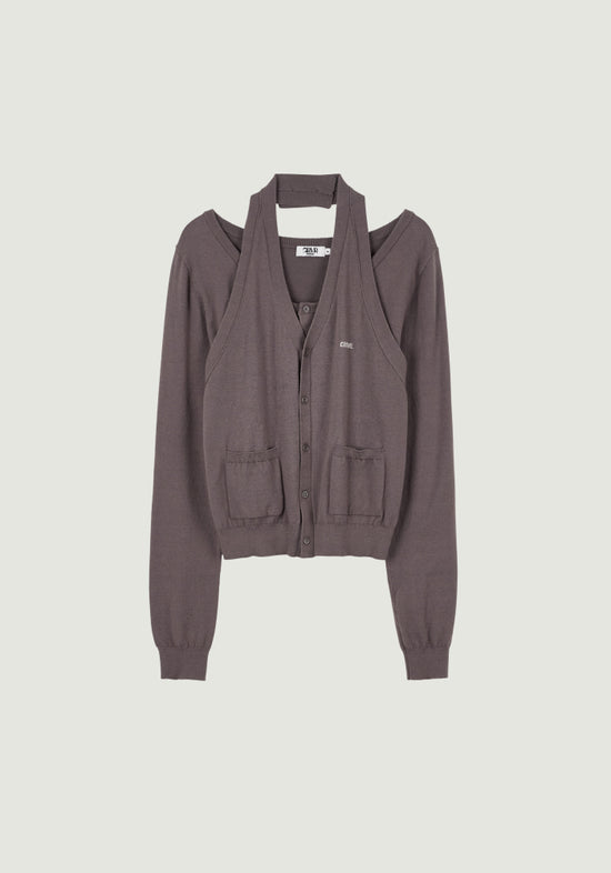 TILDA HALTER CARDIGAN
