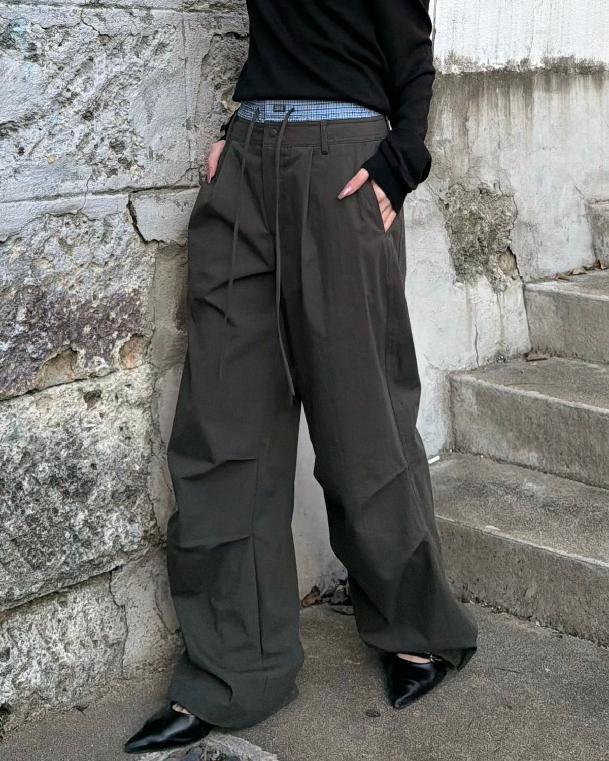 MADISON LAYERED PANTS [Japan exclusive]