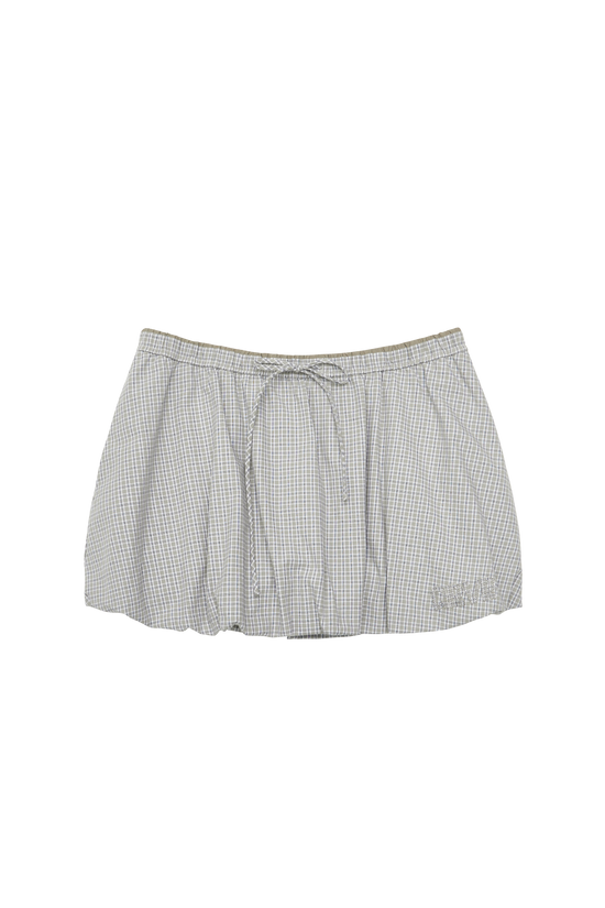 TOVE CHECK SKIRT