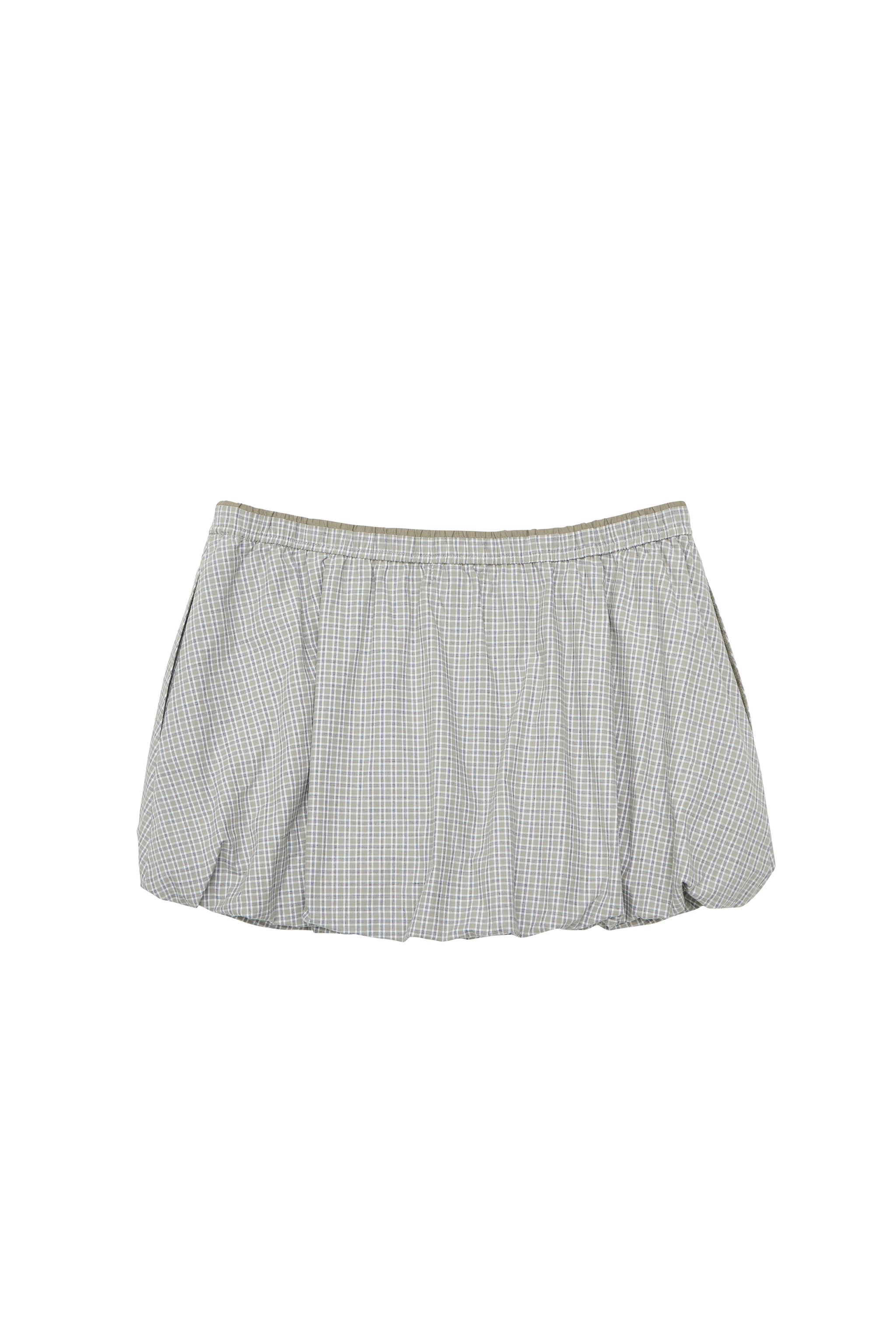 TOVE CHECK SKIRT