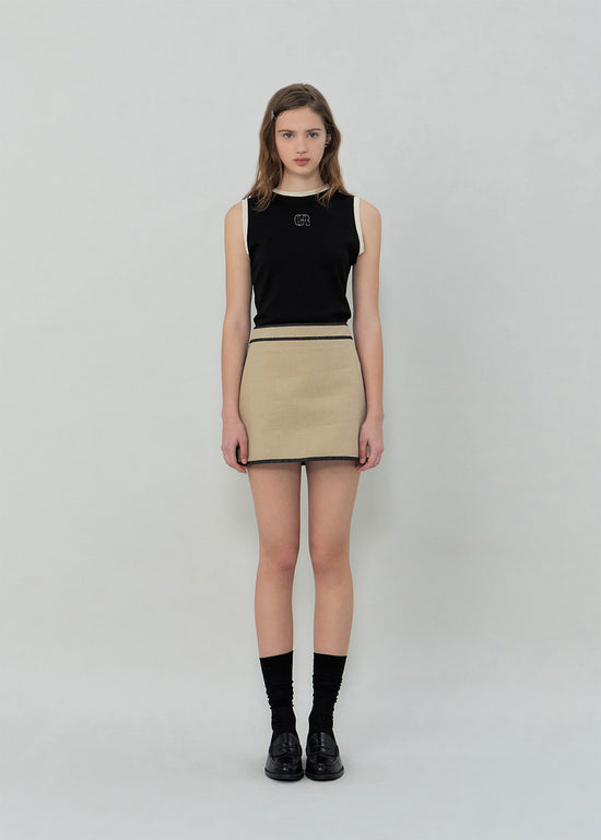 GR RINGER SLEEVELESS TOP