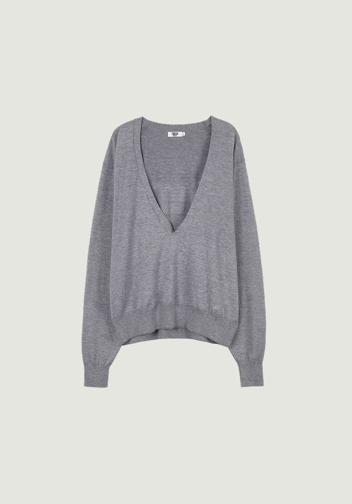 RIEL V-NECK KNIT（発送予定：10月上旬~）