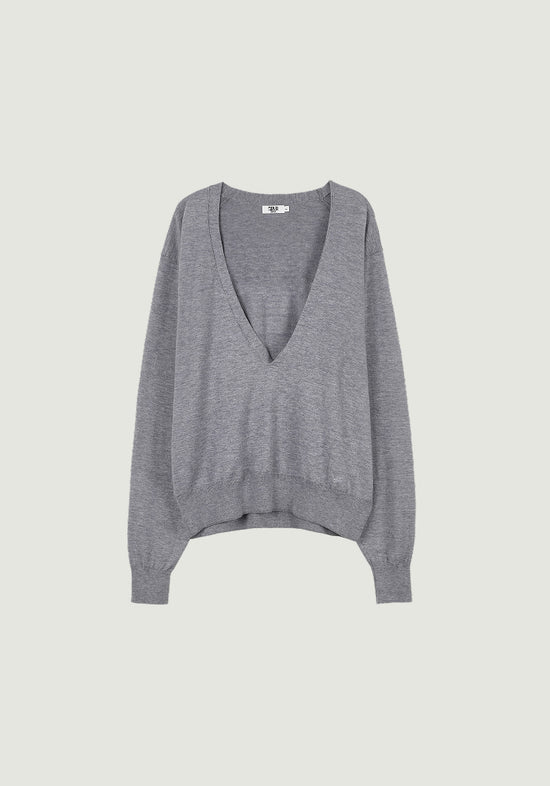RIEL V-NECK KNIT（発送予定：10月上旬~）