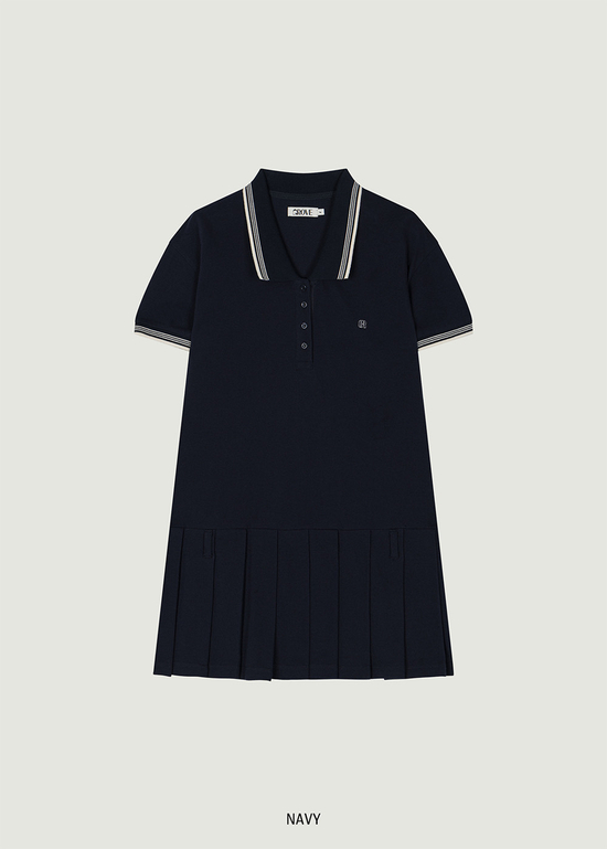 SAGE PIQUE ONE-PIECE