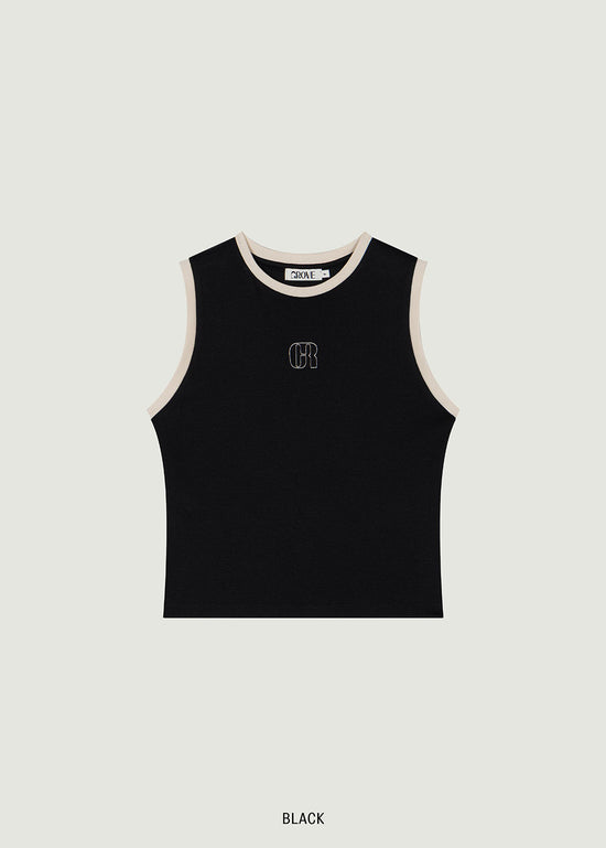 GR RINGER SLEEVELESS TOP
