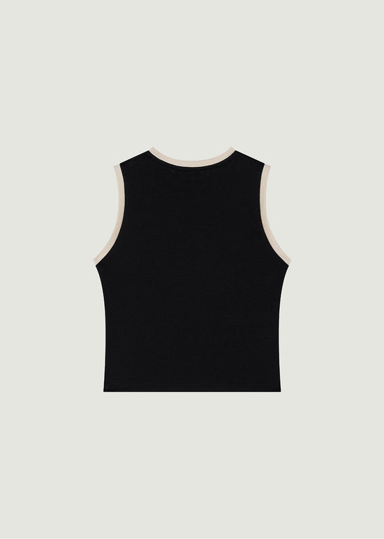 GR RINGER SLEEVELESS TOP