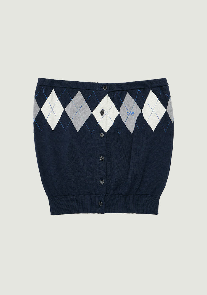 VENI ARGYLE TUBE TOP