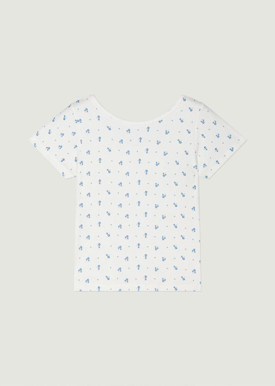 GRVB_FLOWER TERRY T-SHIRTS