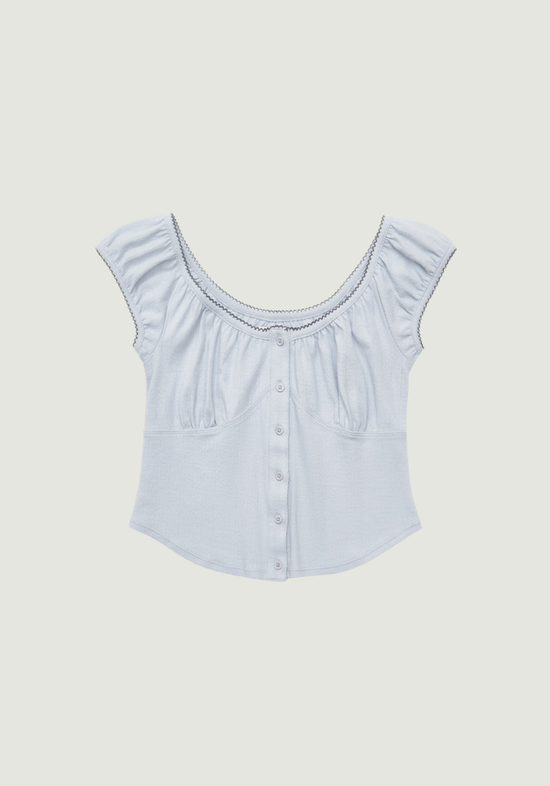 APRIL U-NECK T-SHIRT