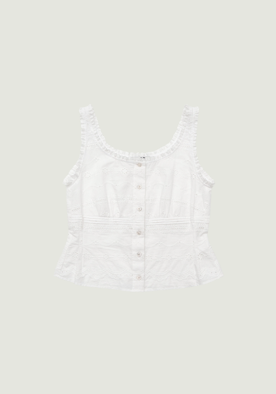 BLESS SLEEVELESS BLOUSE