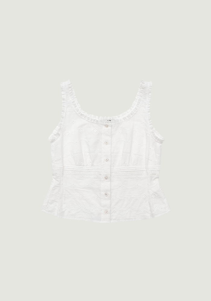 BLESS SLEEVELESS BLOUSE