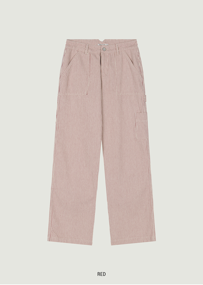 CORA STRIPE WORK PANTS