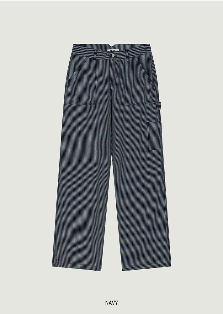 CORA STRIPE WORK PANTS