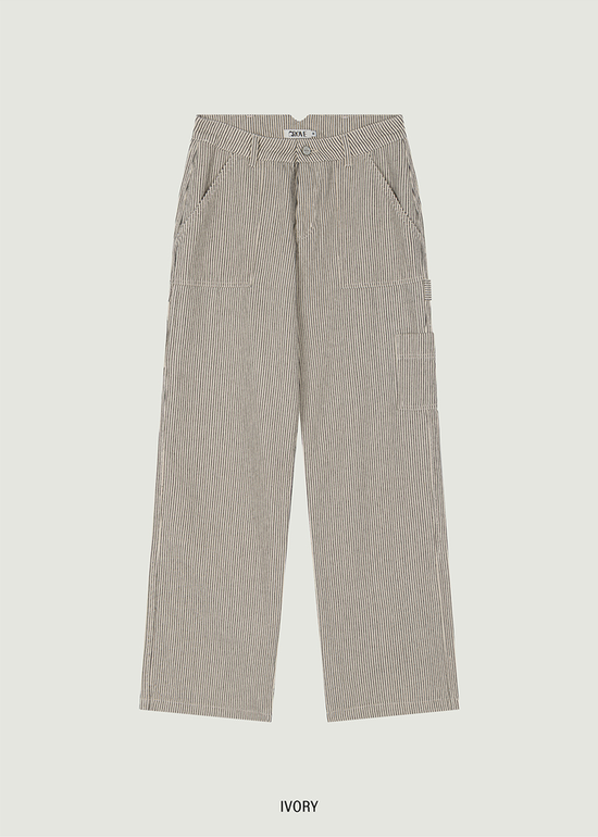 CORA STRIPE WORK PANTS