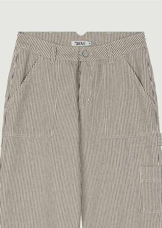 CORA STRIPE WORK PANTS