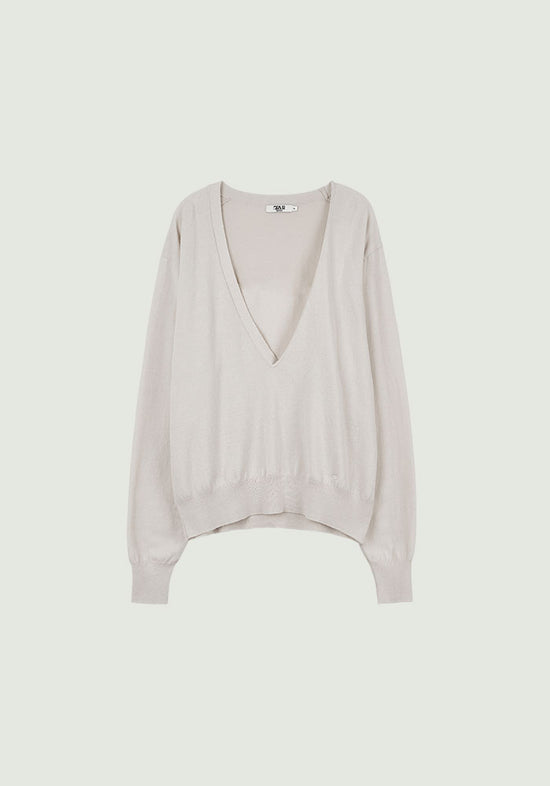 RIEL V-NECK KNIT（発送予定：10月上旬~）