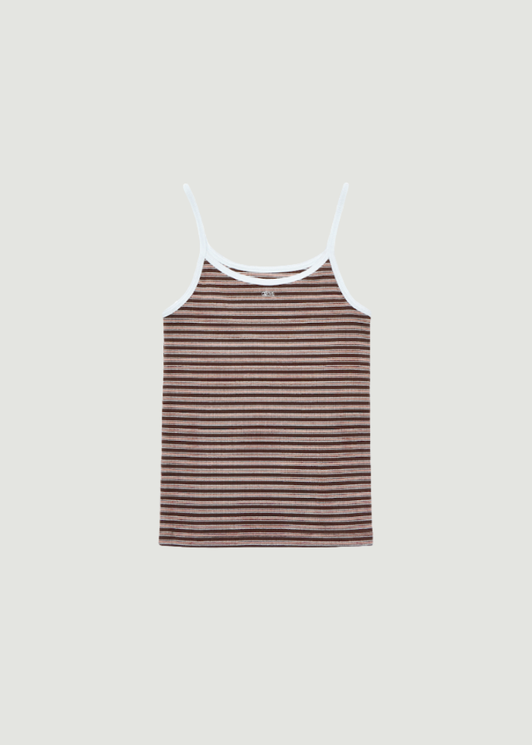 DALIN STRIPE SLEEVELESS