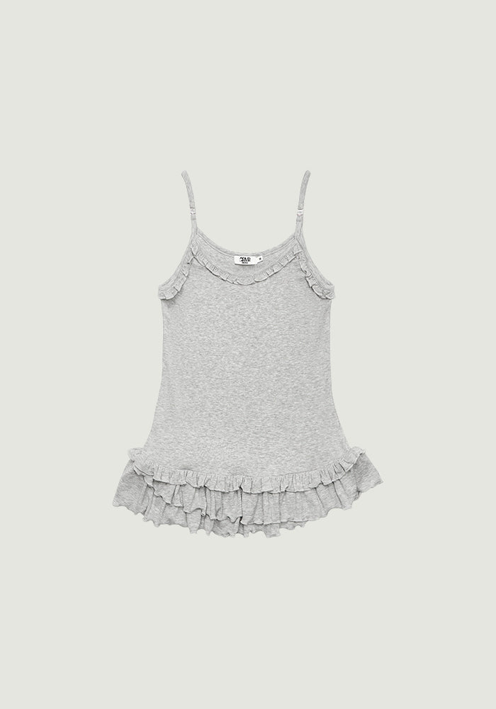 LIV FRILL SLEEVELESS