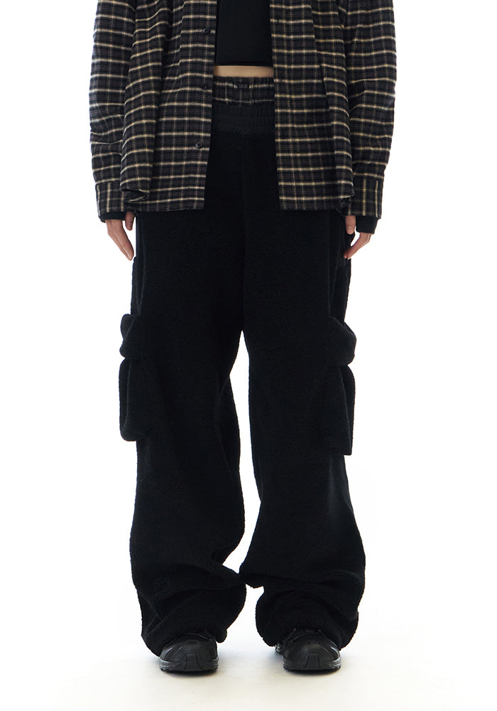 VIOLA CARGO FLEECE PANTS (発送予定: 2025年12月中旬〜)