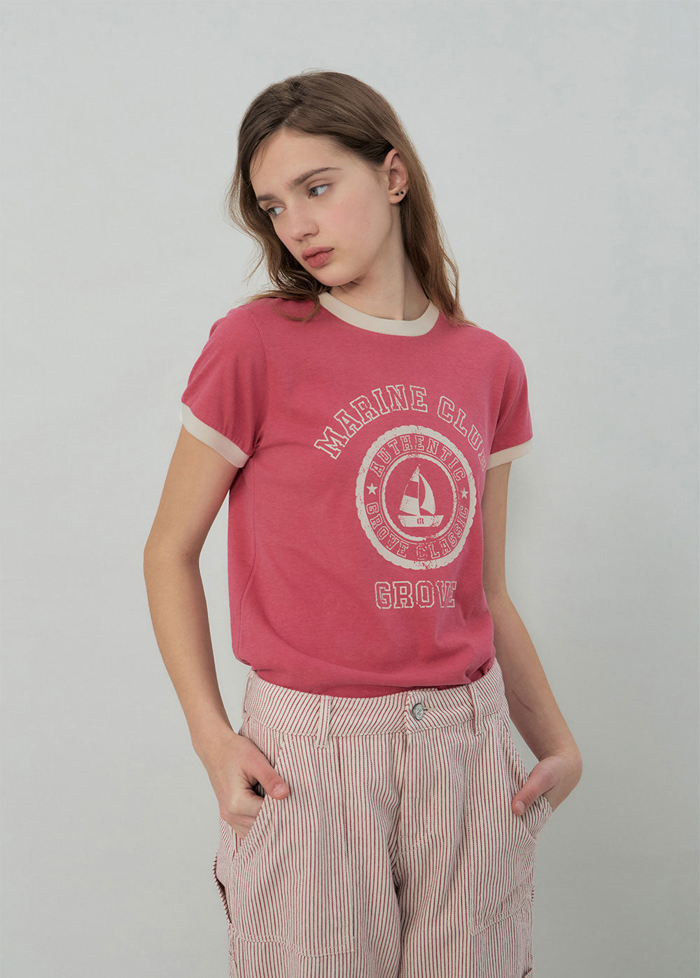 GROVE MARINE RINGER T-SHIRT