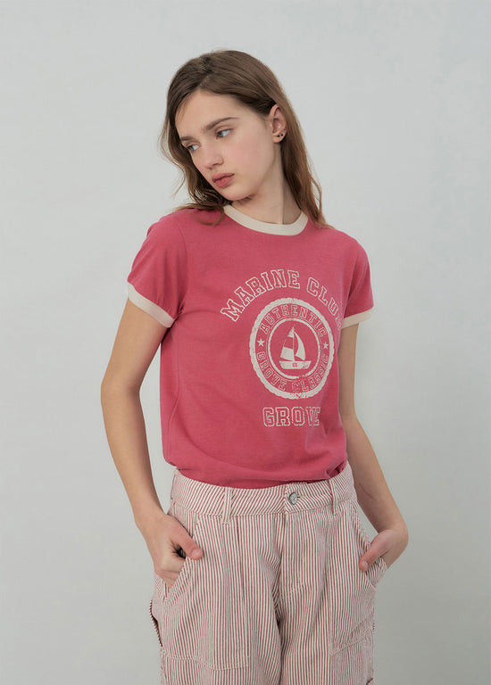 GROVE MARINE RINGER T-SHIRT