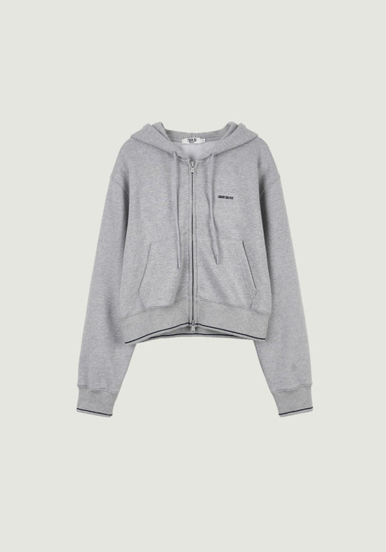BETTE CROP HOOD ZIP-UP
