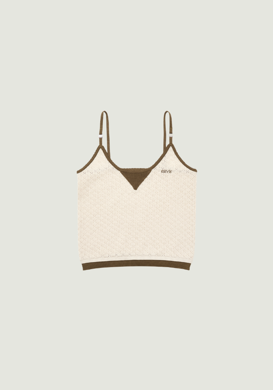 CLORIN KNIT SLEEVELESS