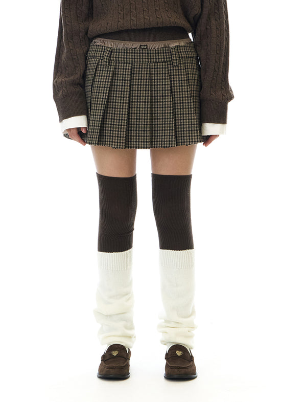 HAZE CHECK SKIRT