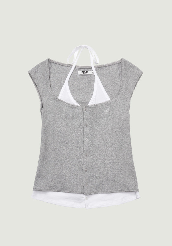 MAGARET HALTER H/S T-SHIRT