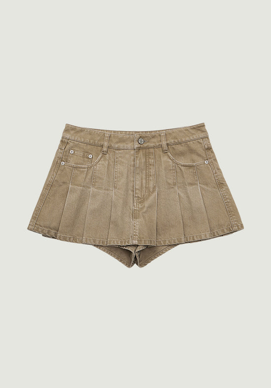 TASHA DENIM SKIRT PANTS