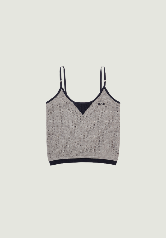 CLORIN KNIT SLEEVELESS