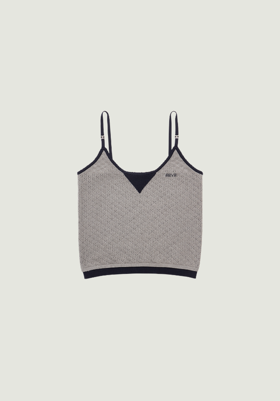 CLORIN KNIT SLEEVELESS