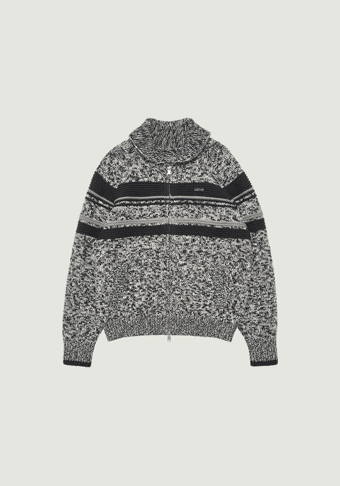 FEMKE KNIT ZIP-UP (発送予定: 2025年12月中旬〜)