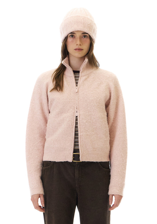 HUG KNIT ZIP-UP