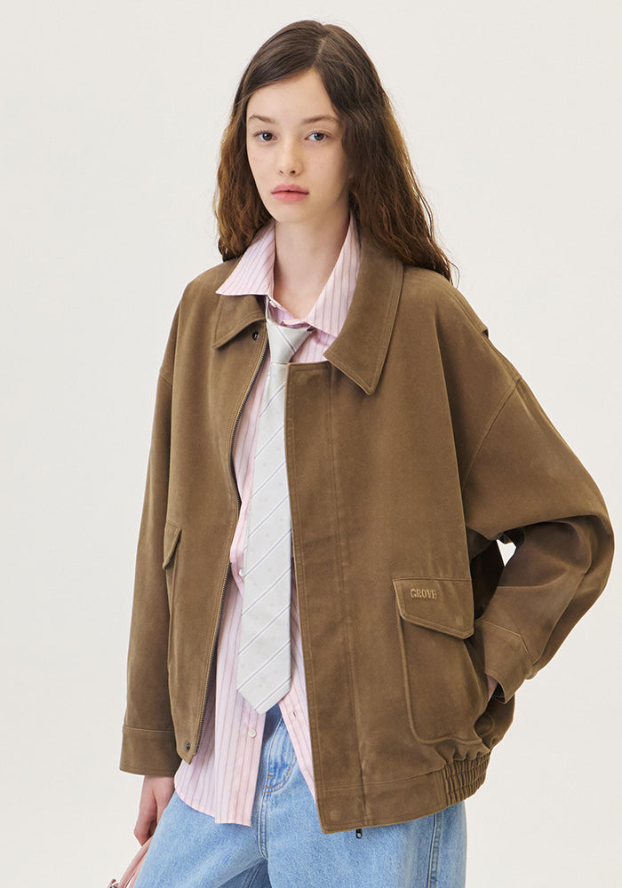 LUSSON SUADE JUMPER