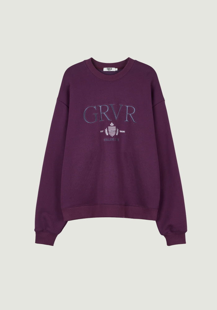 GRVR COLLEGE SWEATSHIRT