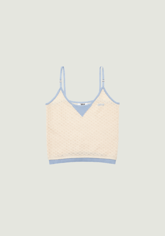 CLORIN KNIT SLEEVELESS