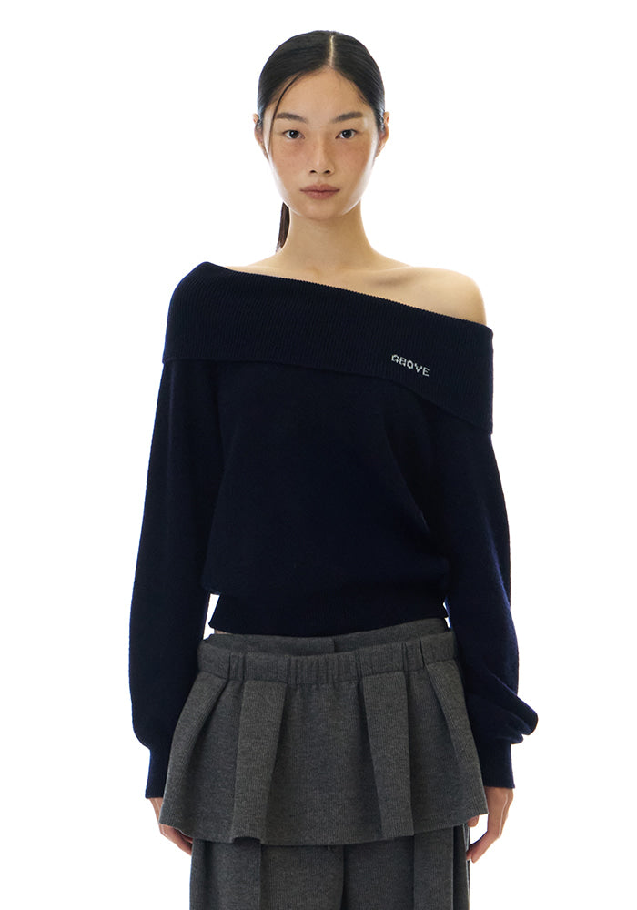 BLAIRE OFF-SHOULDER KNIT
