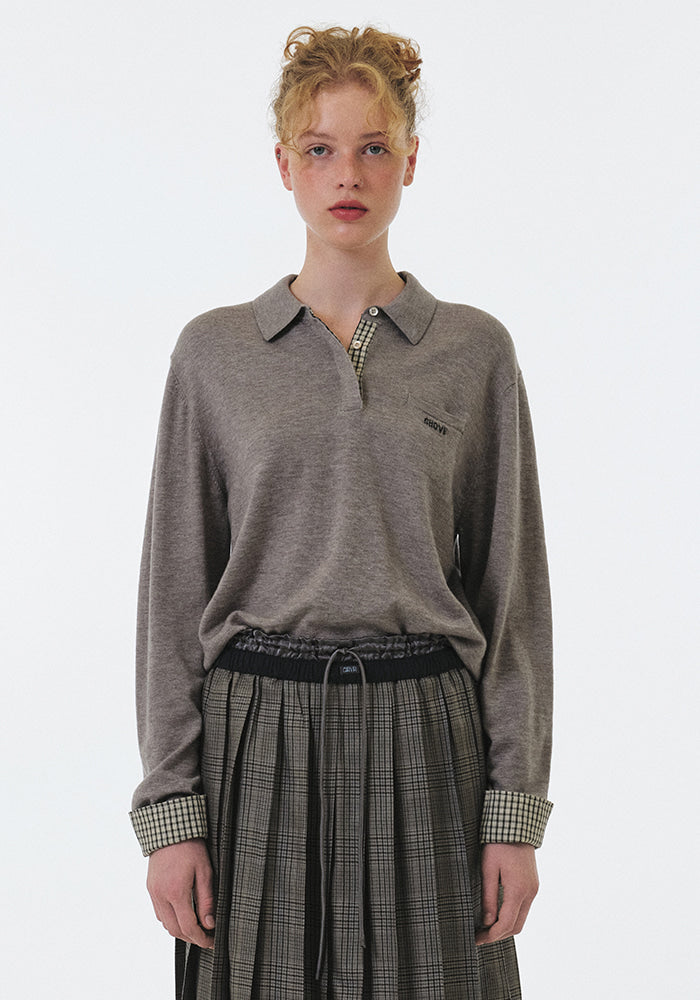 GIA COLLAR KNIT