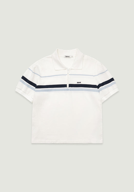 26SS LIAM HALF ZIP-UP COLLAR T-SHIRT