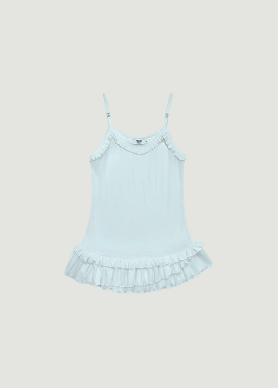 LIV FRILL SLEEVELESS