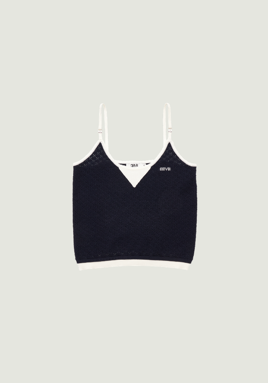 CLORIN KNIT SLEEVELESS
